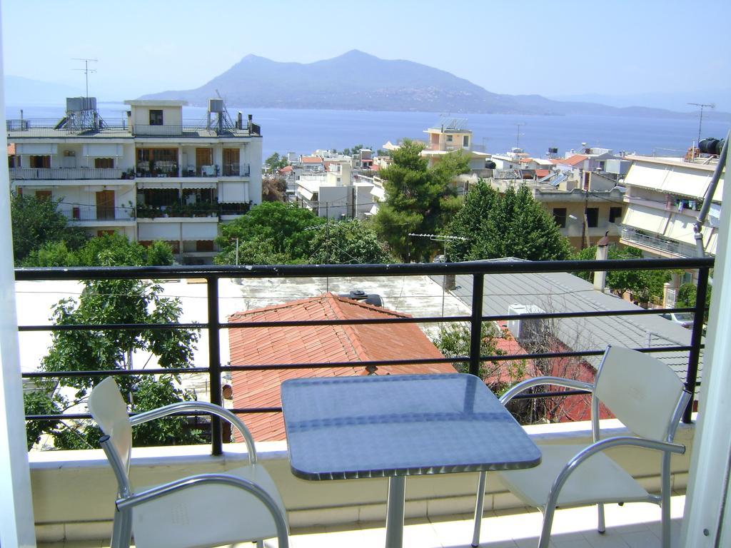 Hotel Kallithea Lutrá Edipszú Szoba fotó