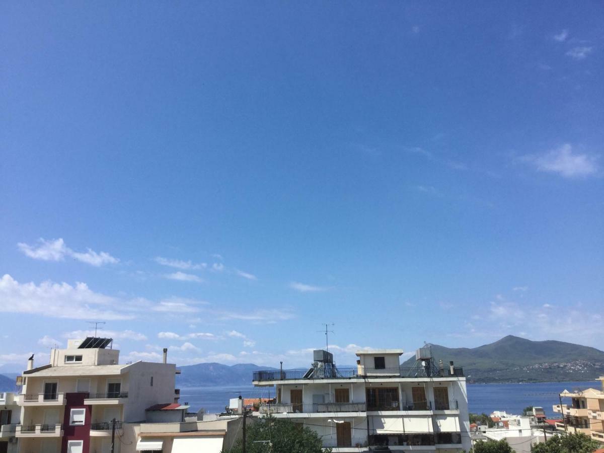 Hotel Kallithea Lutrá Edipszú Kültér fotó
